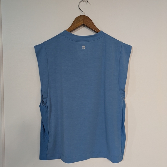 Sweaty Betty Blue Muscle Tee - Picture 3 of 6